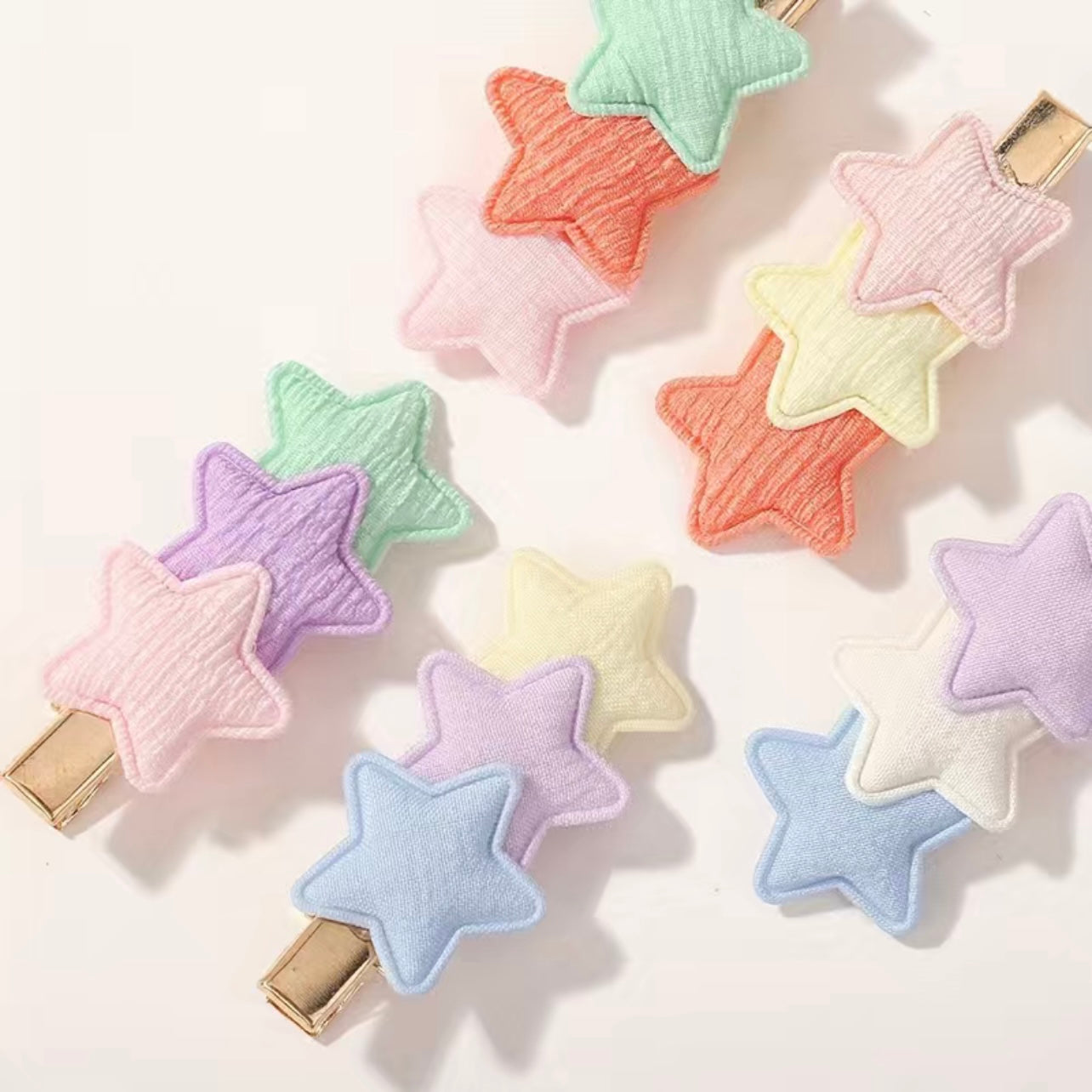 Stars Mini 2 Pack Clips - Tutti Frutti