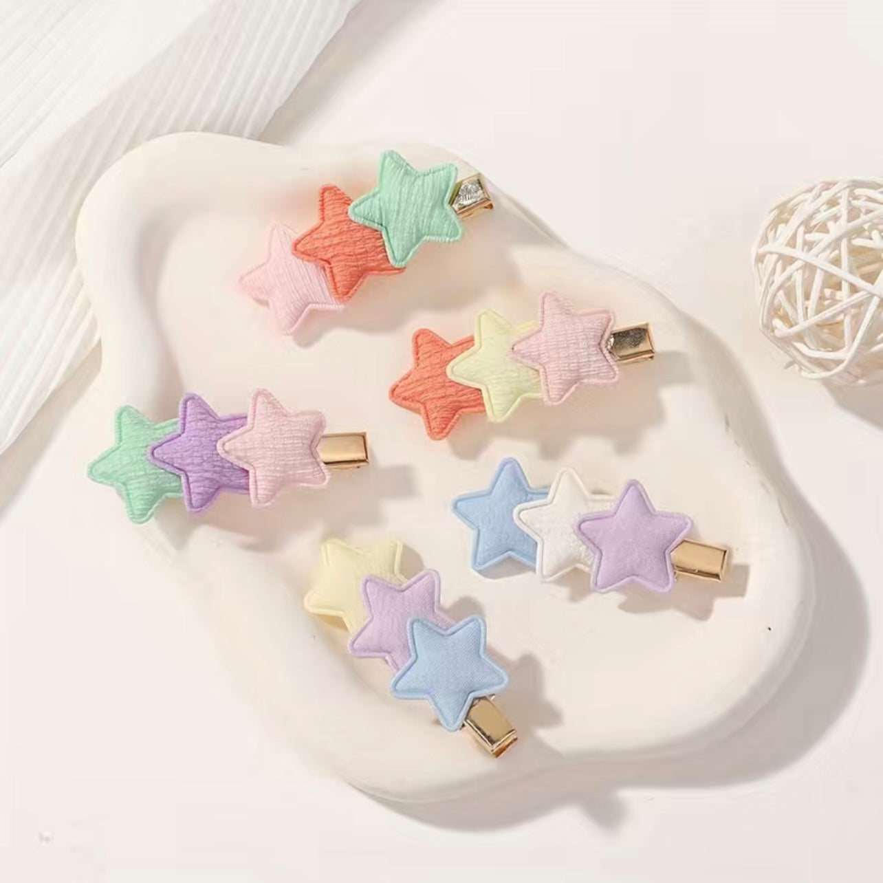 Stars Mini 2 Pack Clips - Mermaid